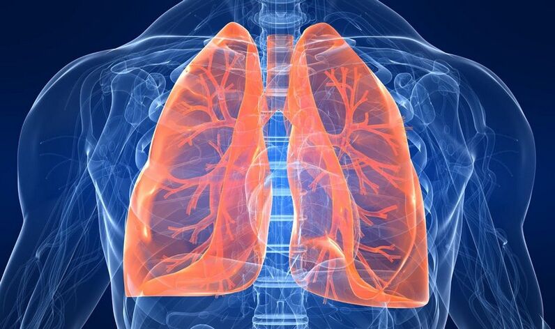 Enfermedades pulmonares como causa de dolor debajo del omóplato izquierdo.